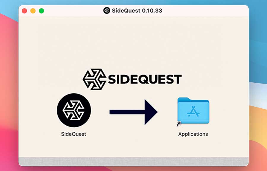 MACでSideQuestをインストールする方法